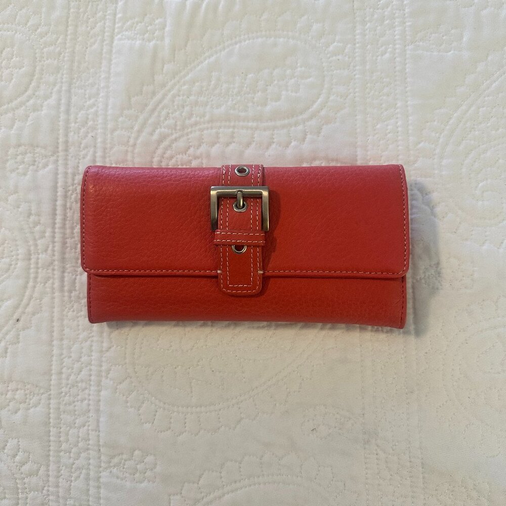 Talbot's Women's Salmon Color Wallet